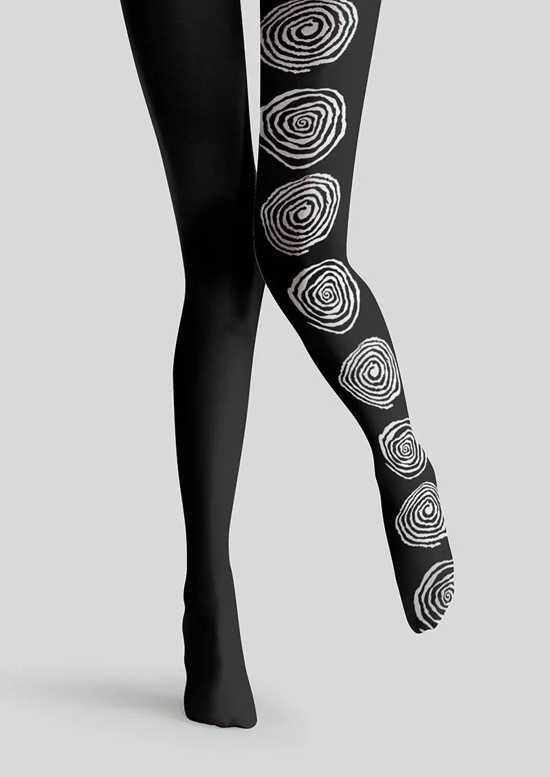 Fun Art Optic Geo Tights Hosiery Pantyhose