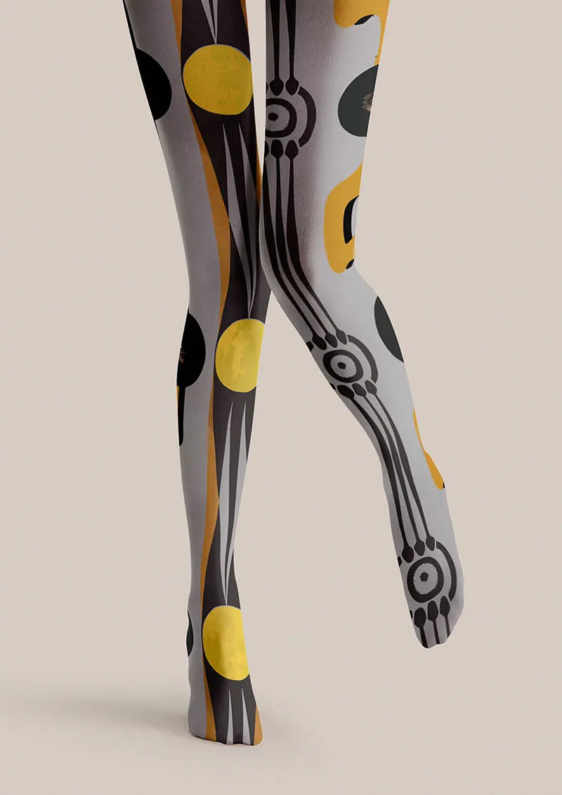 Musical elements Beat Dots Tights Hosiery Pantyhose