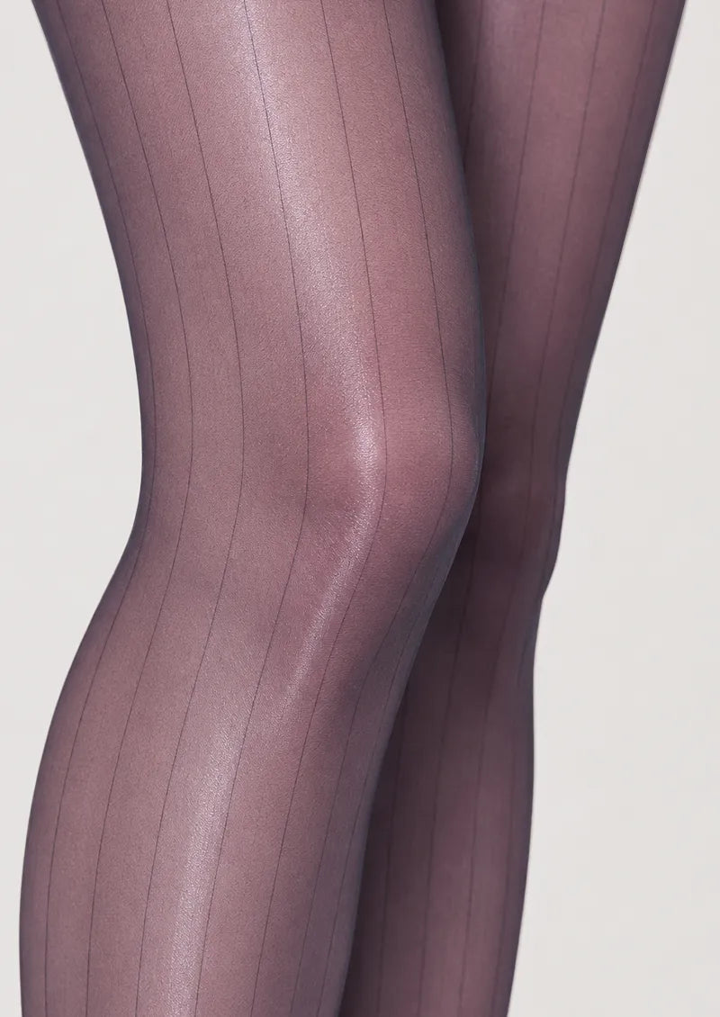 Prism Gloss Silky Ribbed Pantyhose Tights Hosiery Pantyhose