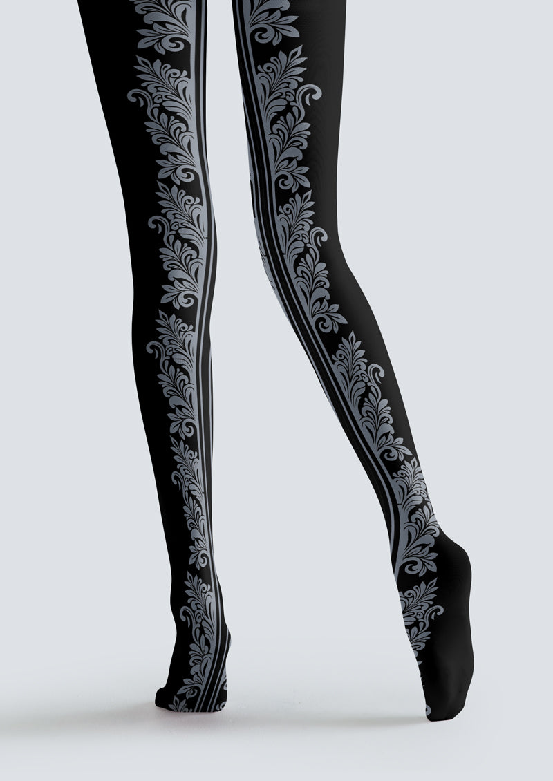 Baroque Vine Tights Hosiery Pantyhose
