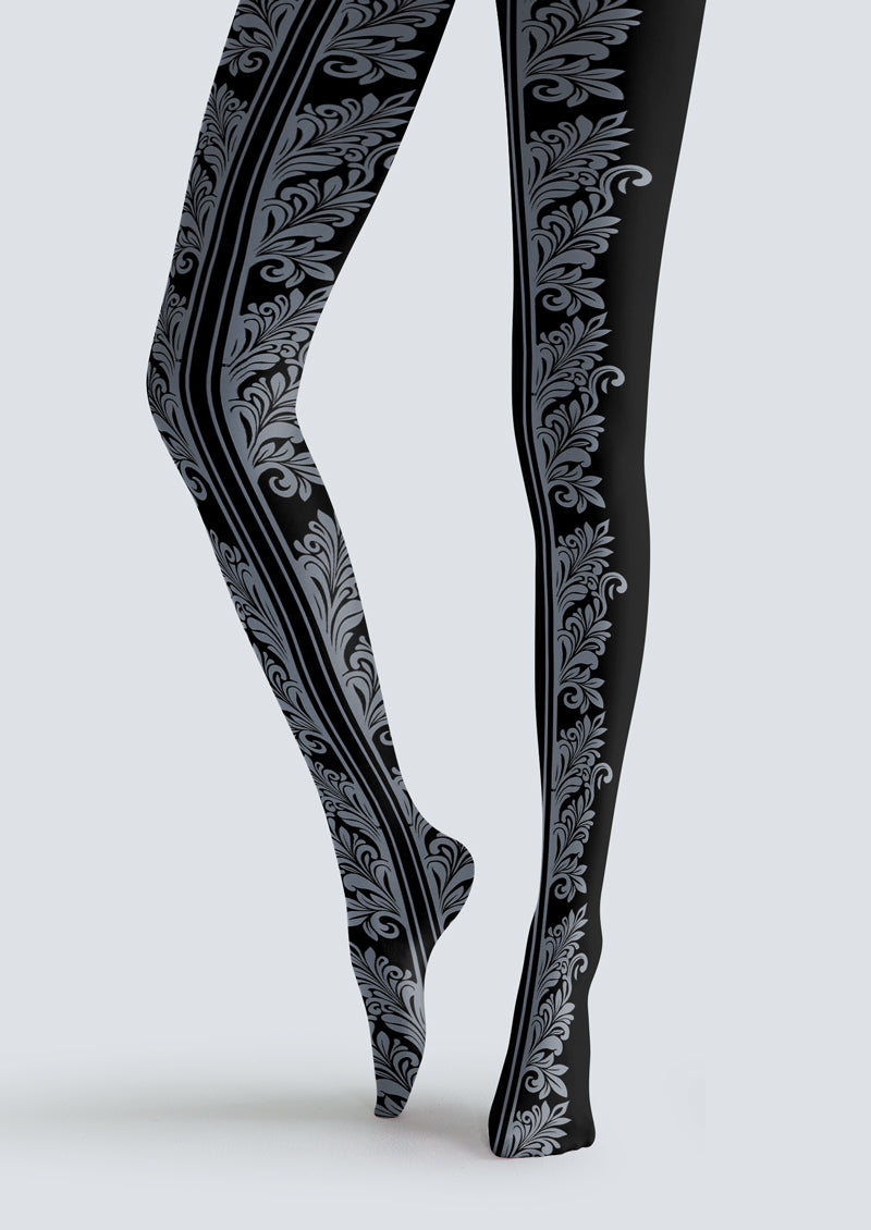 Baroque Vine Tights Hosiery Pantyhose