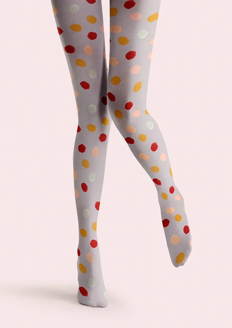 Soft Polka Tights Hosiery Pantyhose