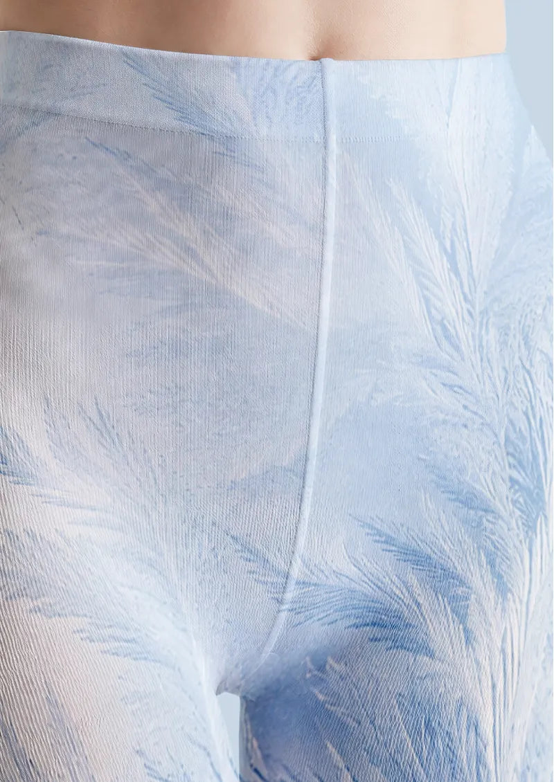 White Ice Bloom Tights