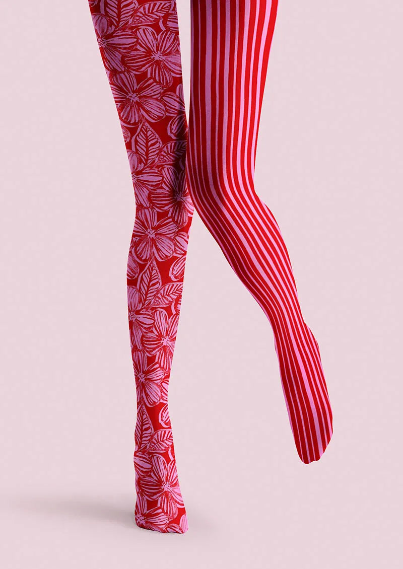 Valentine's Day Love Signal Tights Hosiery Pantyhose