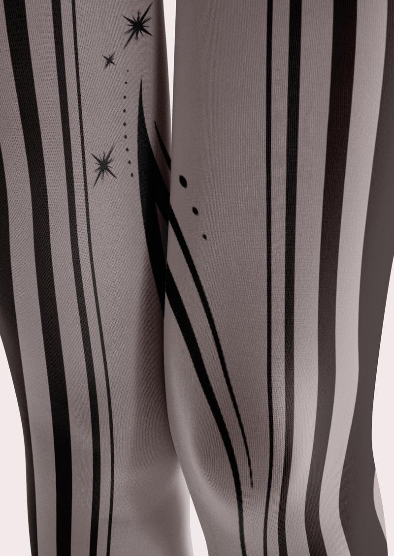 Star Stripe Tights Hosiery Pantyhose