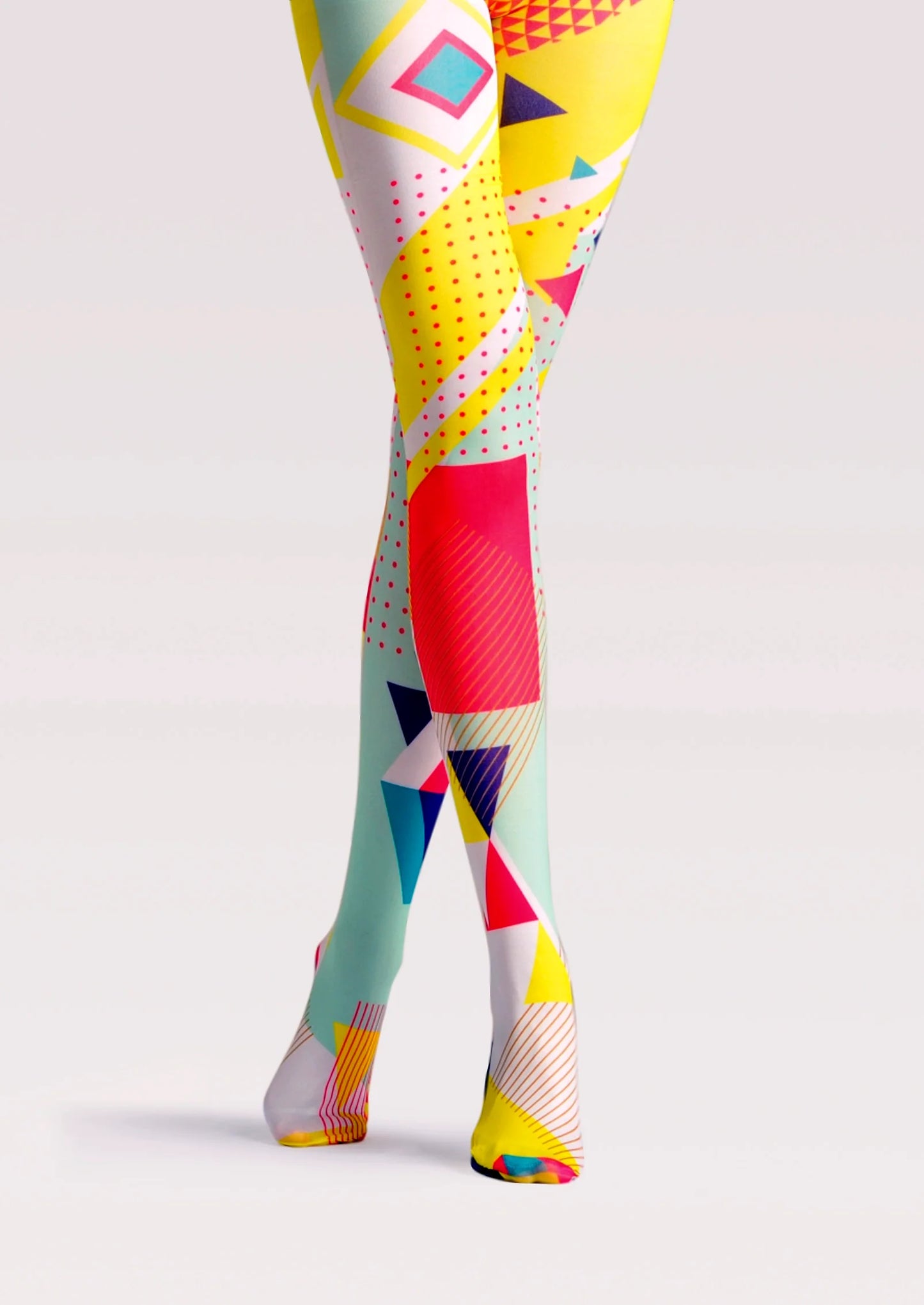 Pop Art Distortion Tights Hosiery Pantyhose