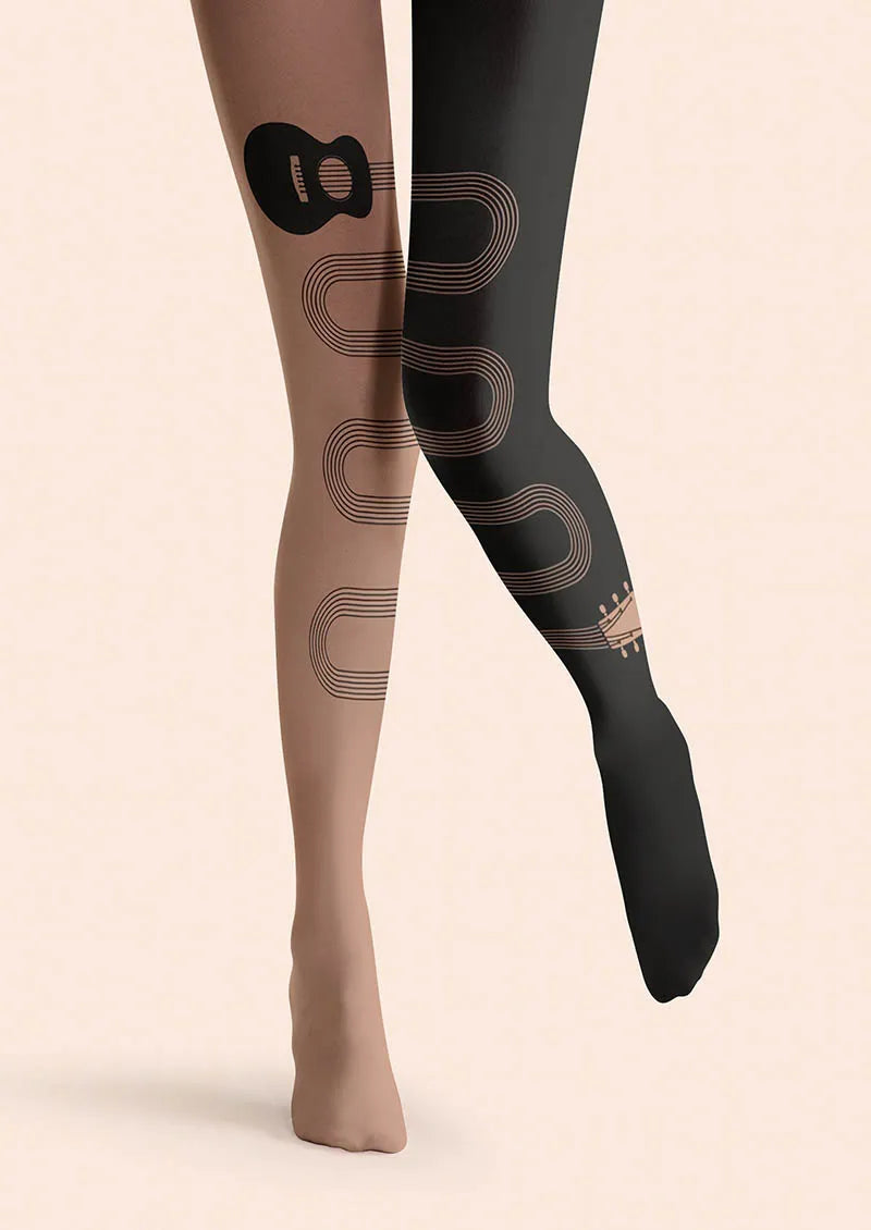 Musical elements Bass Resonance Tights Hosiery Pantyhose