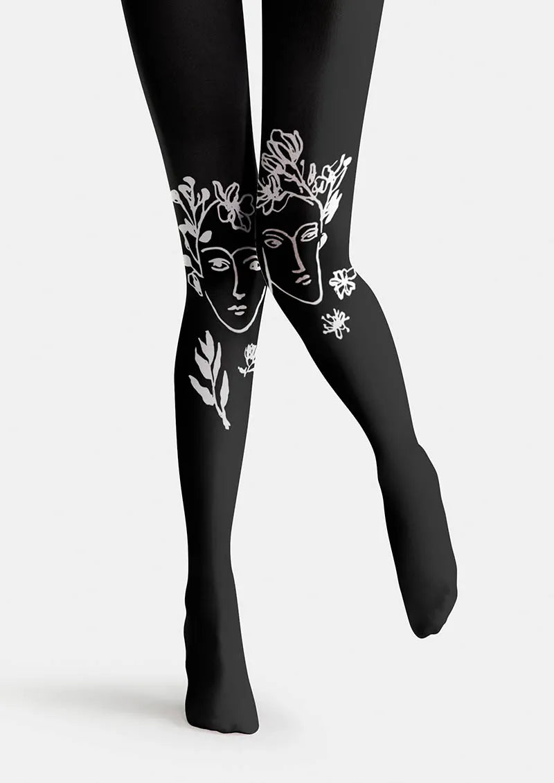 Valentine's Day Mono Promise Tights Hosiery Pantyhose