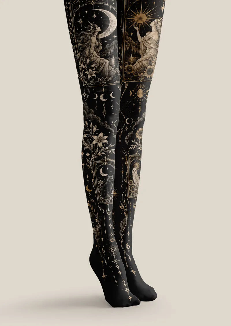 Black Celestial Goddess Tights