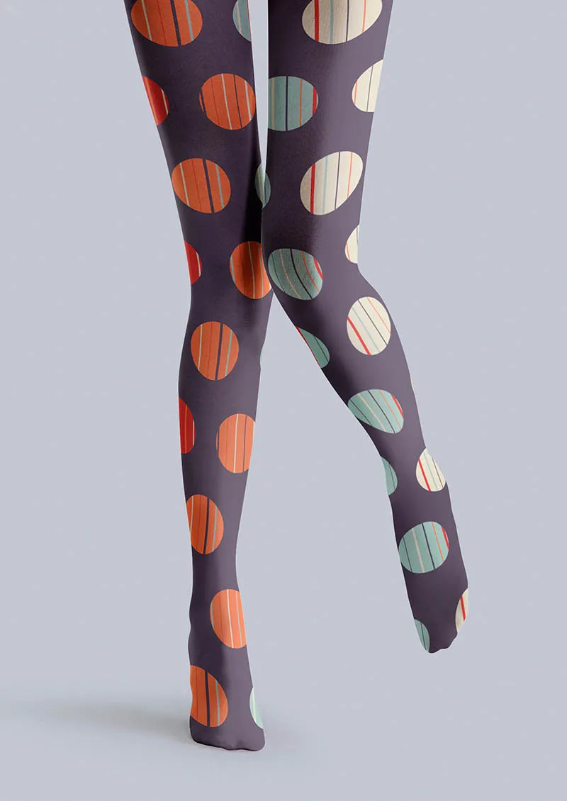 Rhythm Dots Tights Hosiery Pantyhose