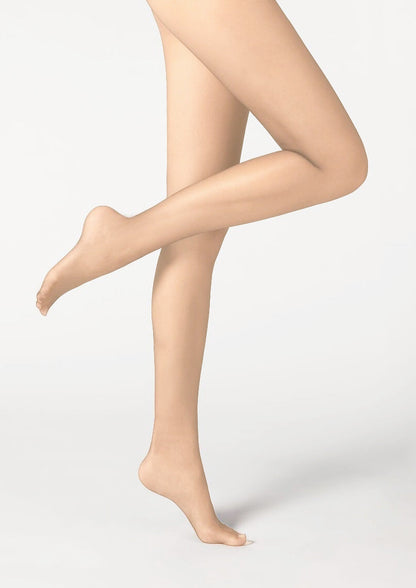 Light & Airy Whisper Sheer Tights Hosiery Pantyhose - Coffee