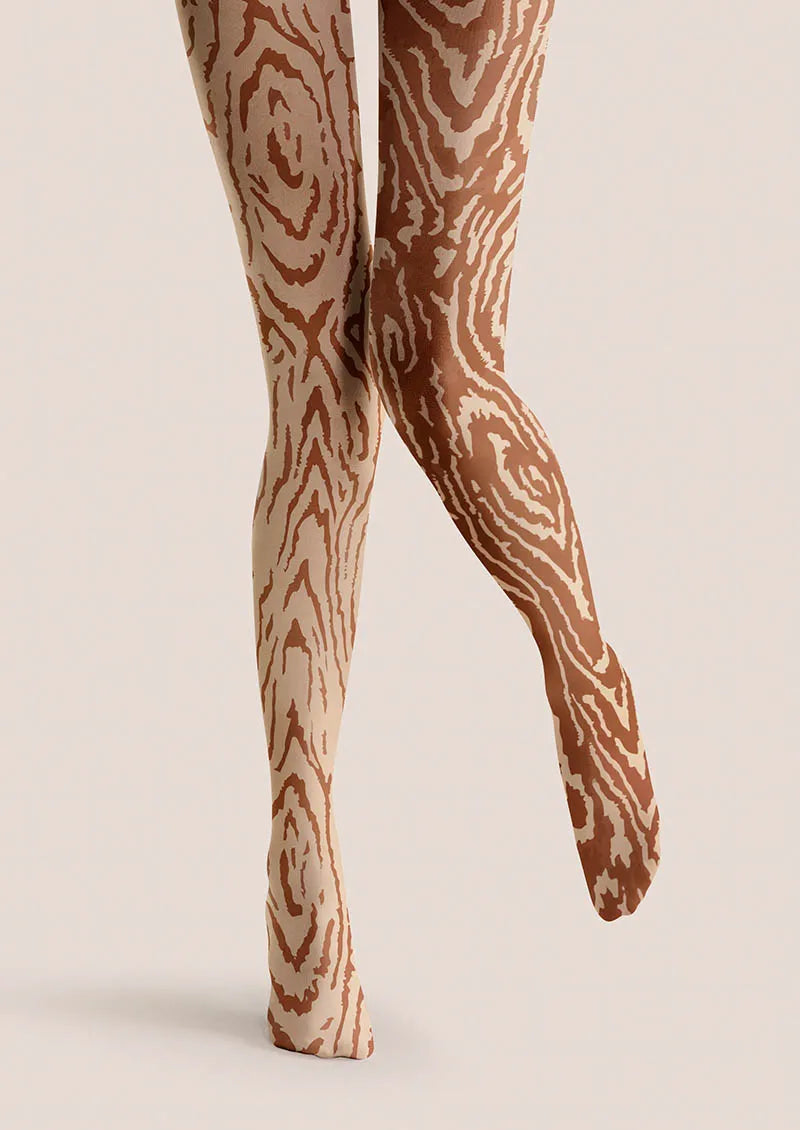 Snake Pattern Tights Hosiery Pantyhose