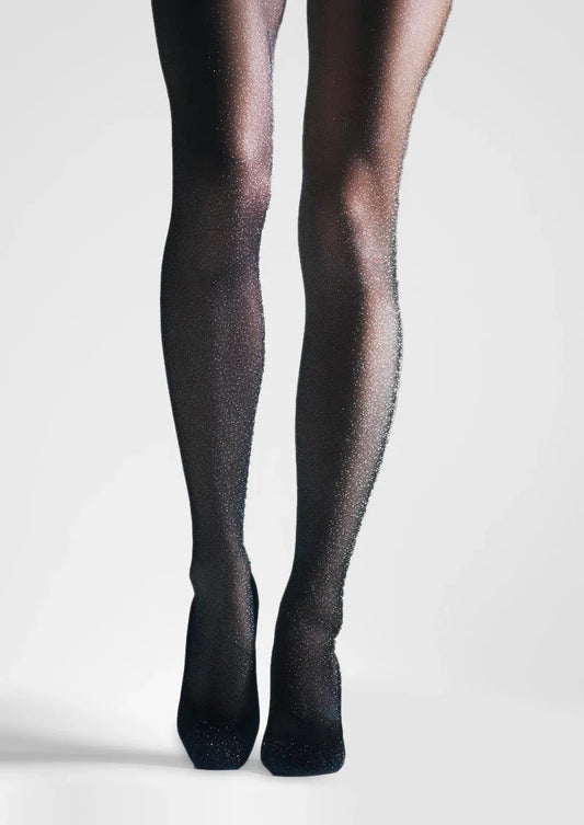 Glitter Sheer Tights Night Glam Tights Hosiery Pantyhose
