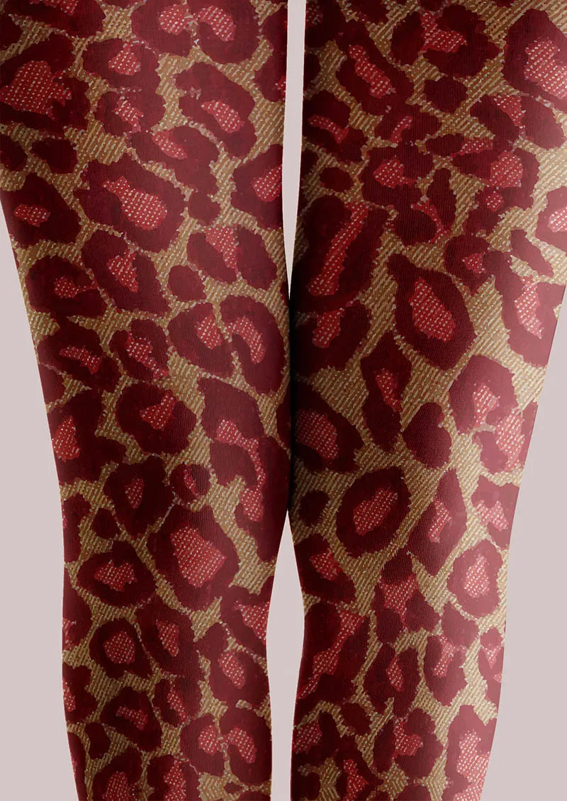 Scarlet Tiger Tights Hosiery Pantyhose