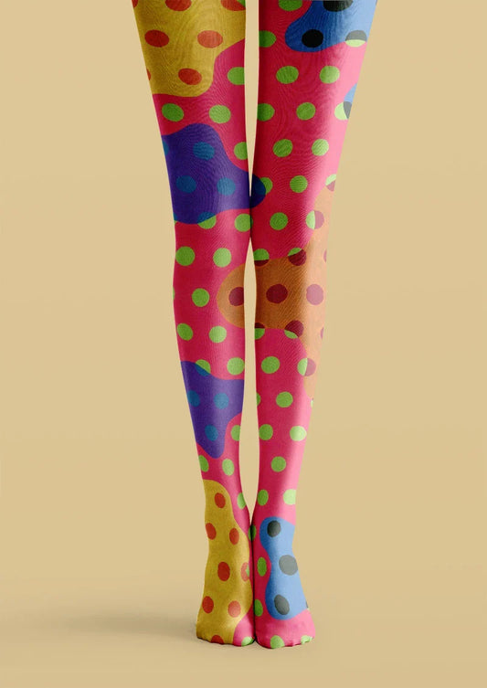 Polka Dot Tights Hosiery Pantyhose