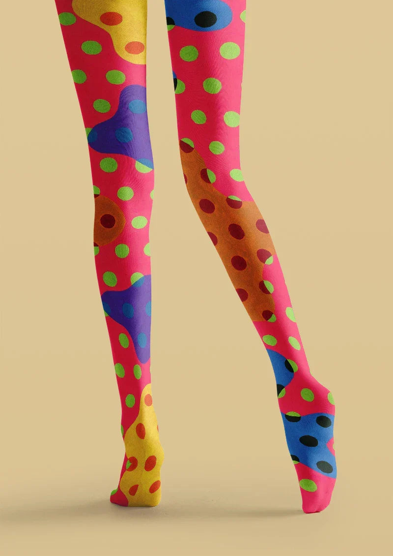 Polka Dot Tights Hosiery Pantyhose