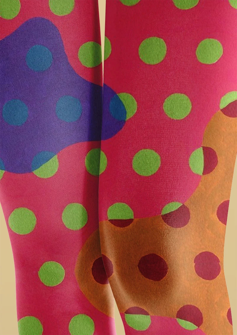 Polka Dot Tights Hosiery Pantyhose