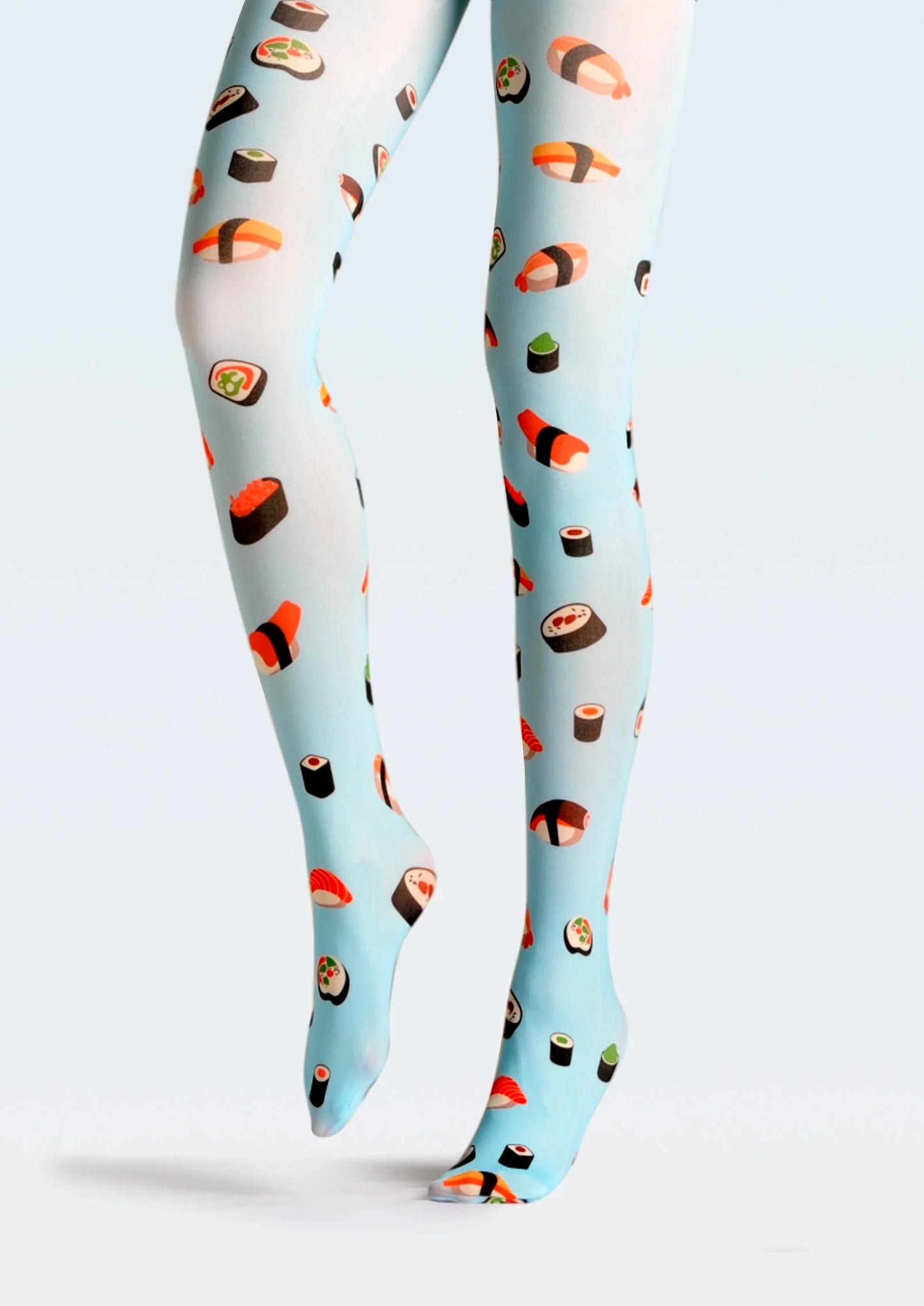 Fun art Print Tights Freshness Pantyhose/Tights [Sushi Sushi]