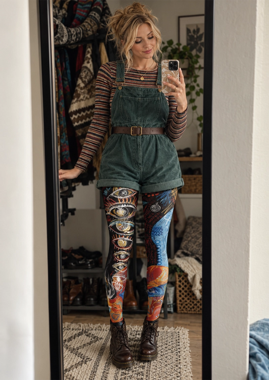 Black Eye Tattoo Tights
