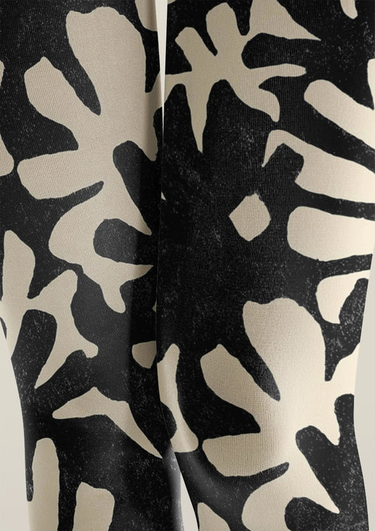 Black Botanica Tights Hosiery Pantyhose