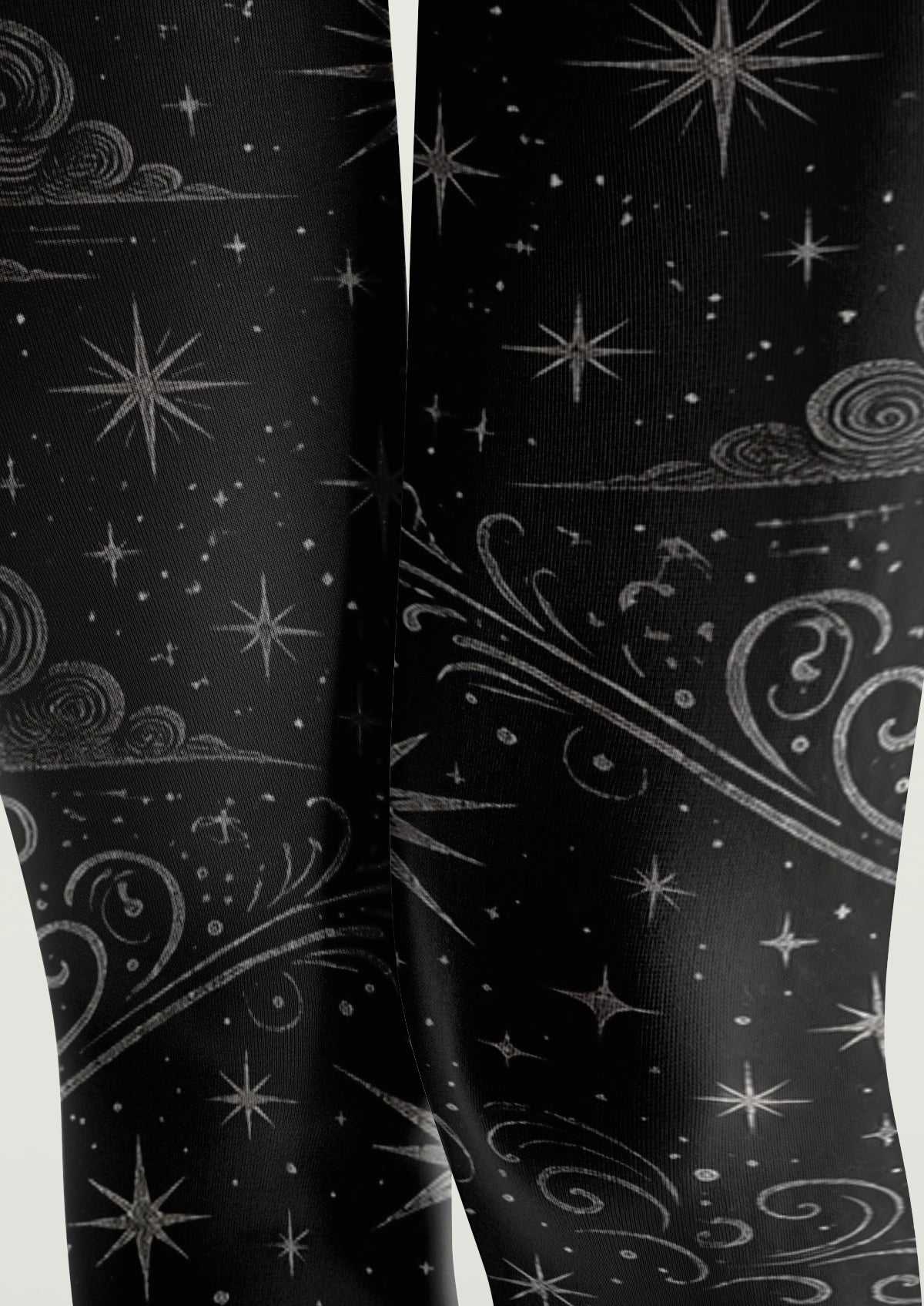 Black Starry Sky Tights