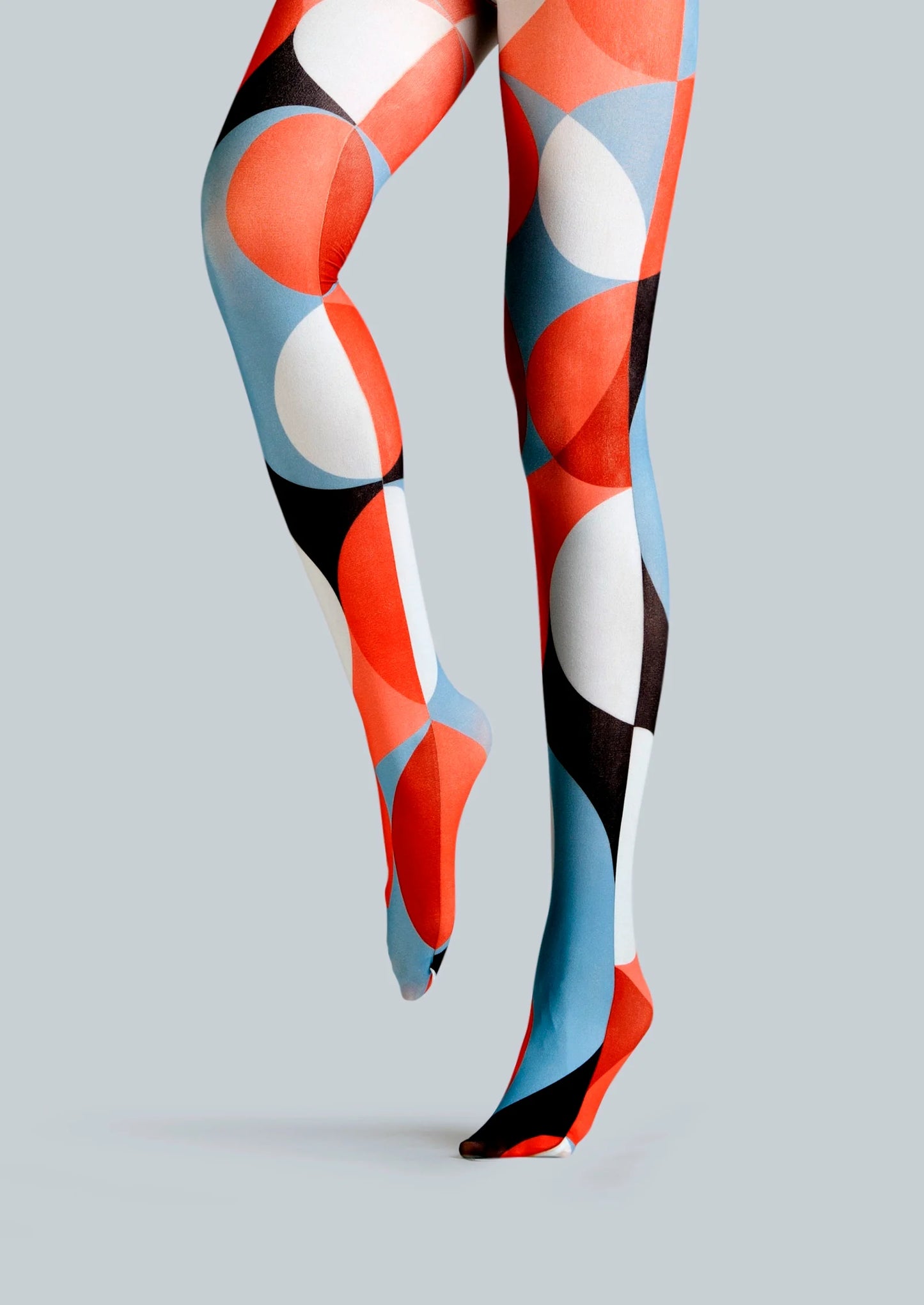 PopArt Print Tights Decorative design Pantyhose/Tights [Polka dot interleaved]