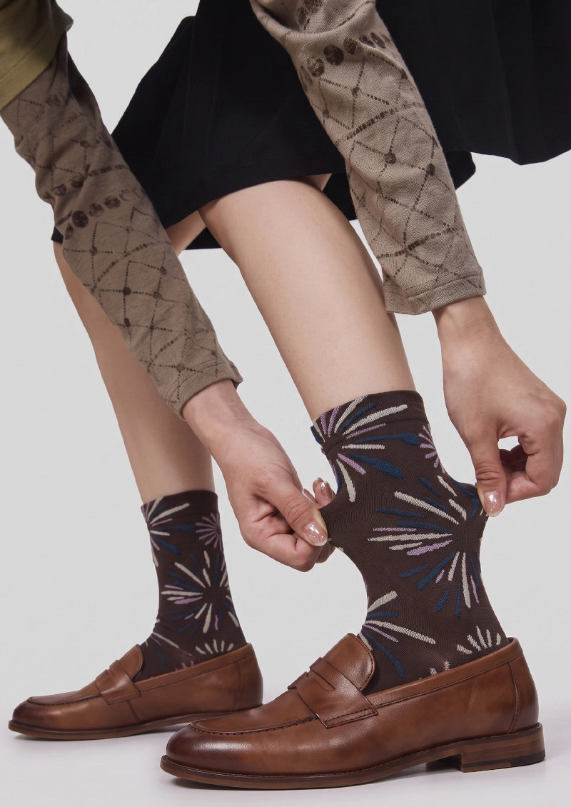 Firework Burst Crew Socks