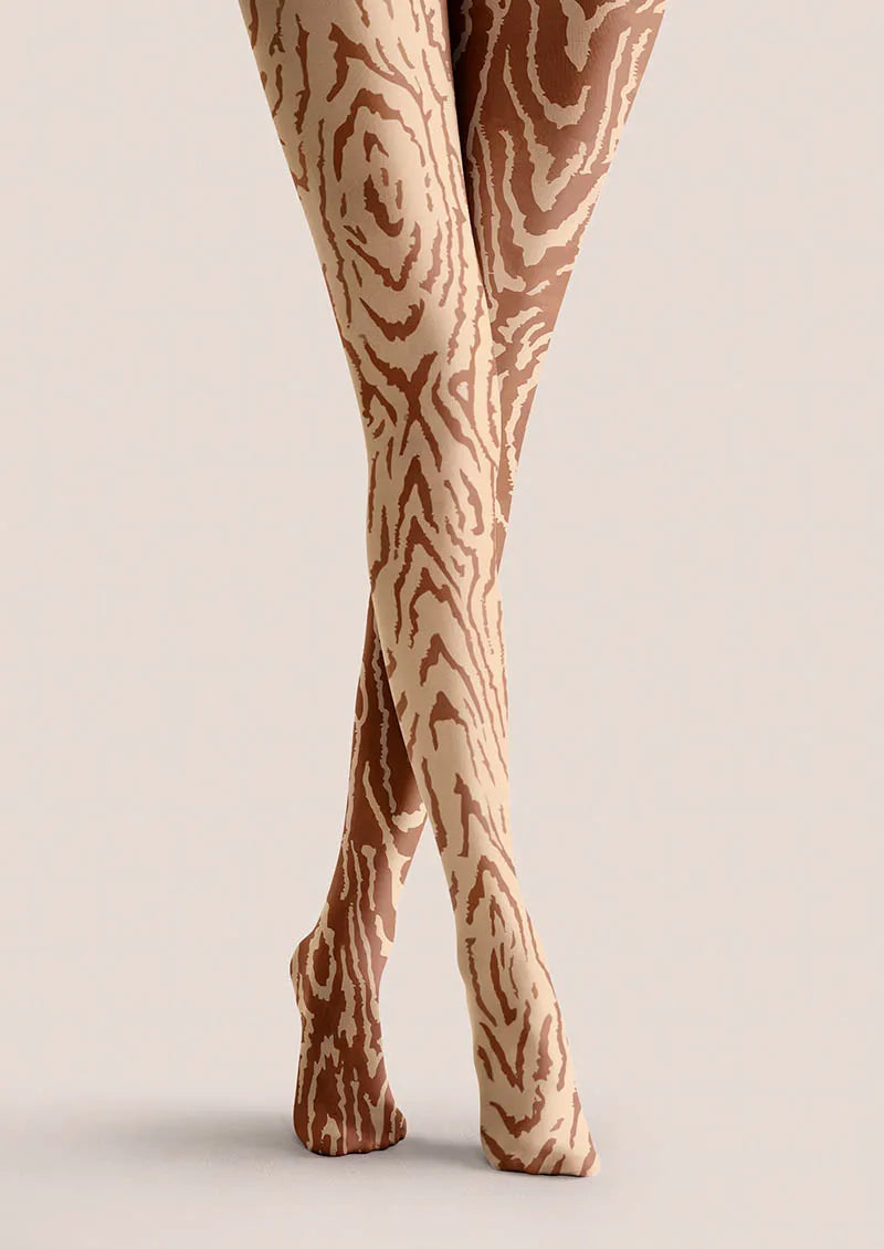 Snake Pattern Tights Hosiery Pantyhose