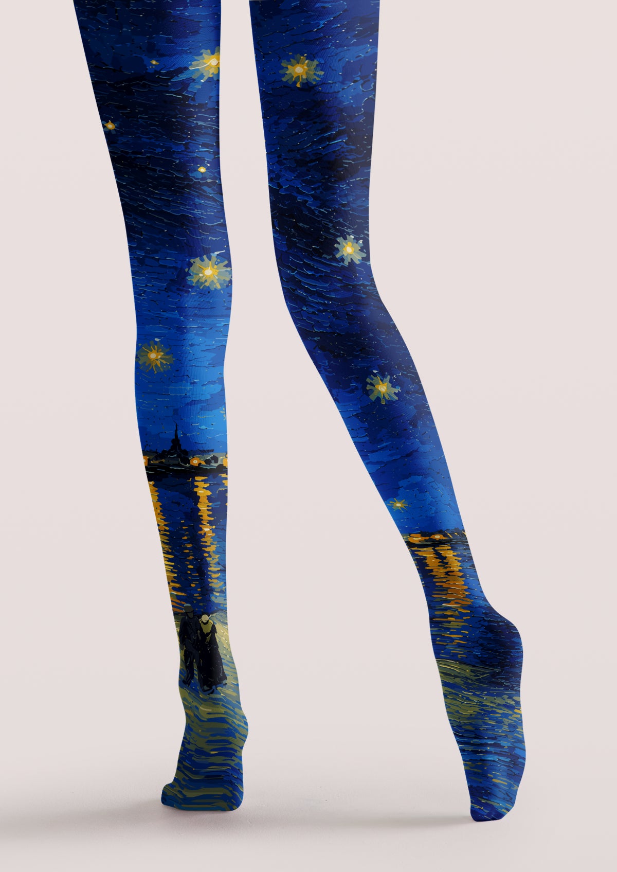 Blue Starry Night Tights