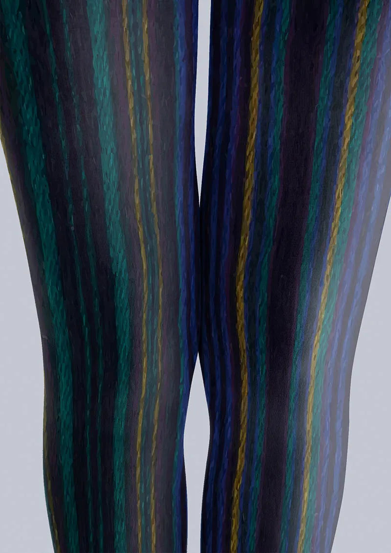 Geometric Art Visual Order Tights Hosiery Pantyhose