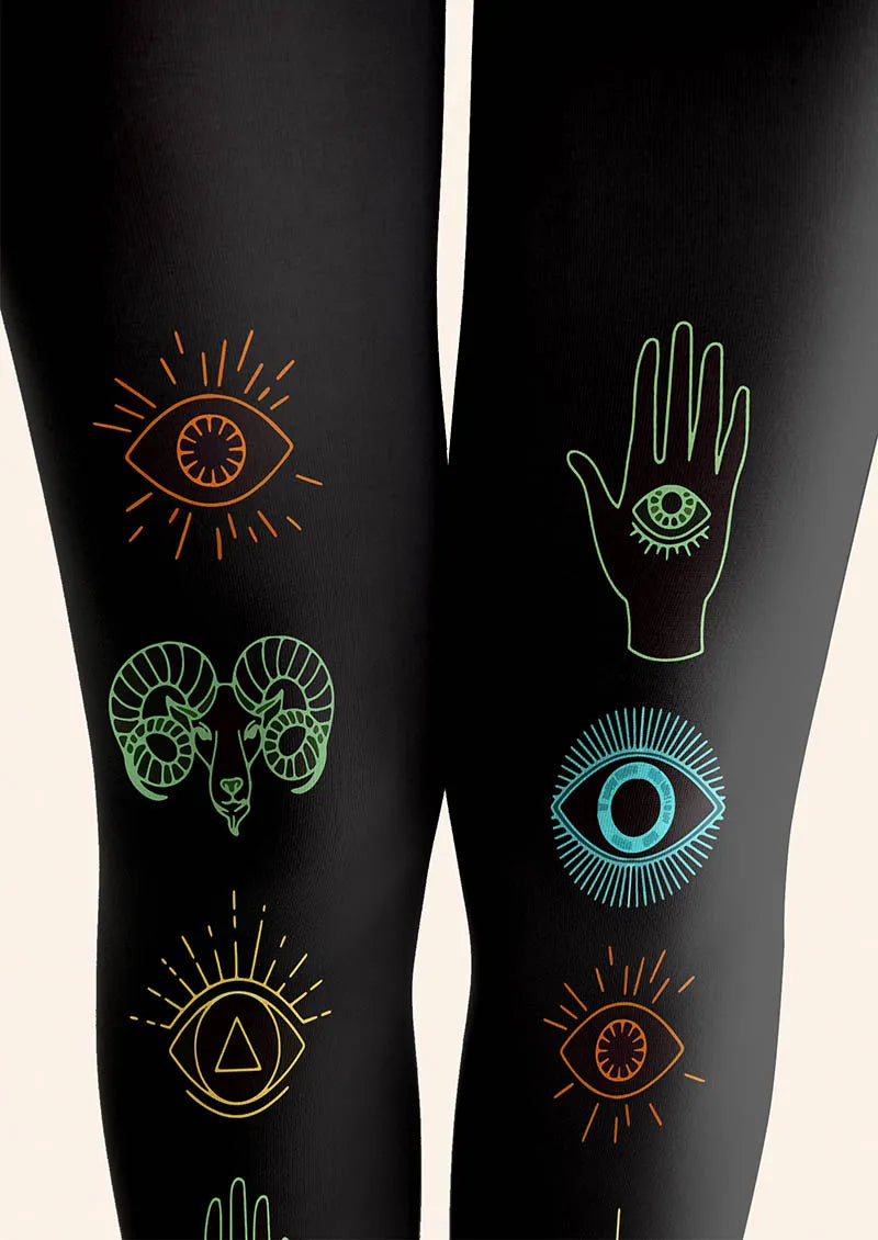 Bohemia Mystic Hand Tights Hosiery Pantyhose