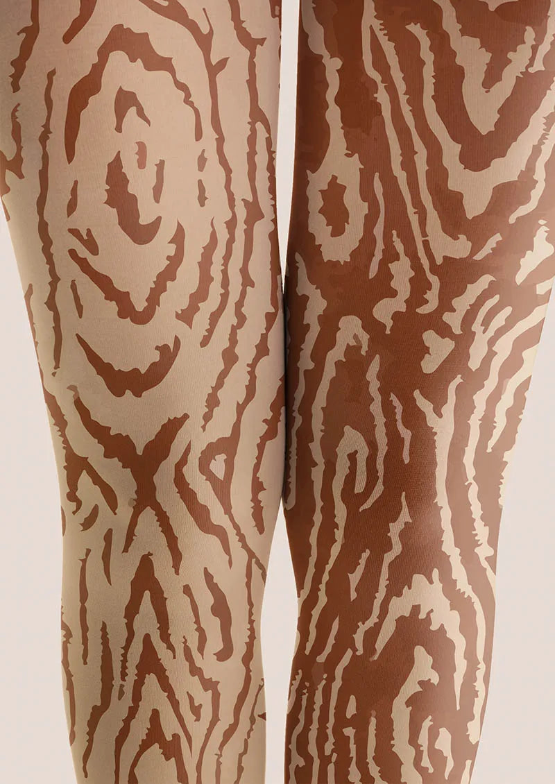 Snake Pattern Tights Hosiery Pantyhose