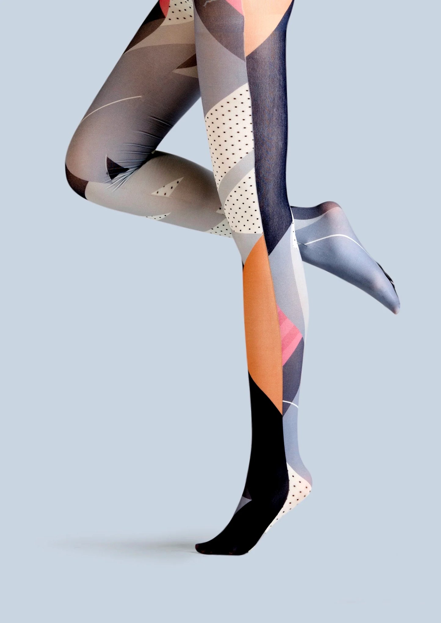 Popart Print Tights Personality Pantyhose/Tights [POP art eclipse]