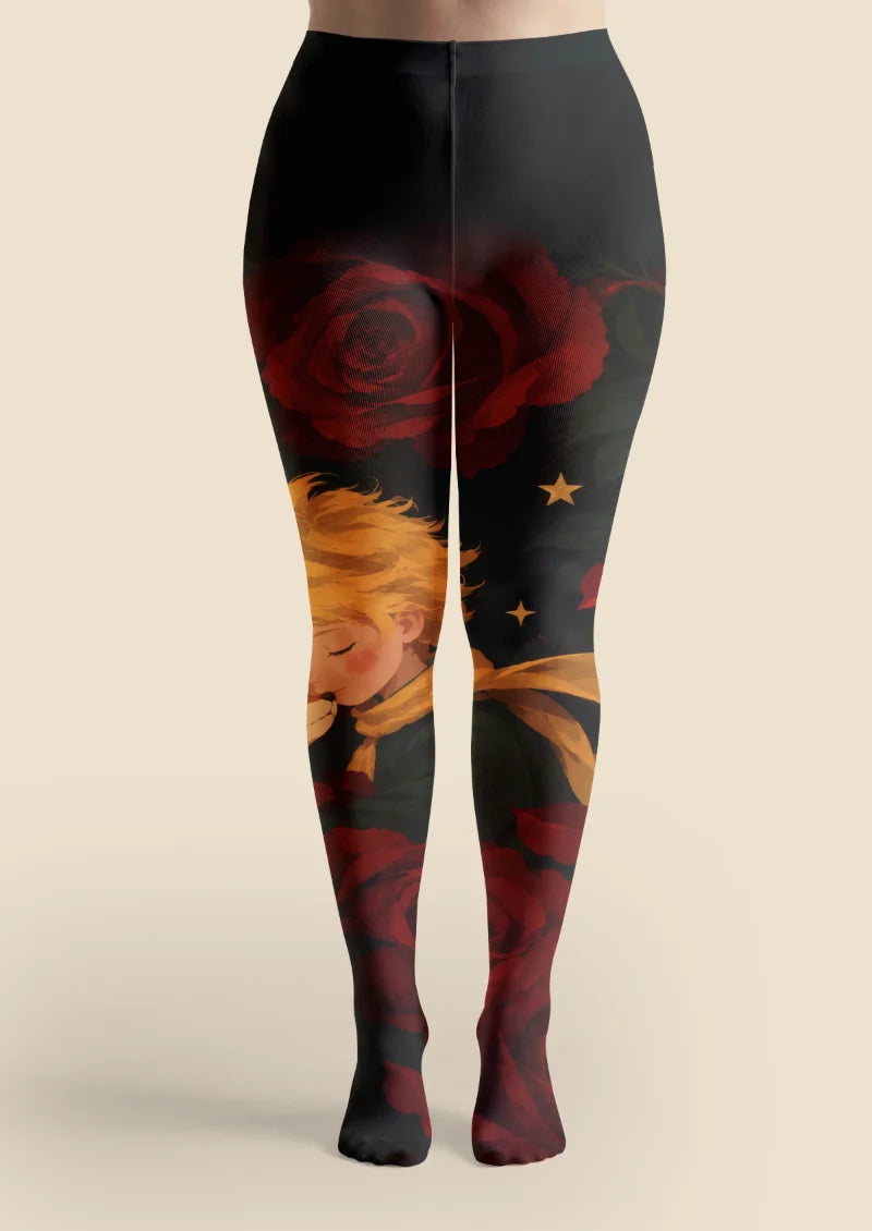 Black Rose and Fox Tights