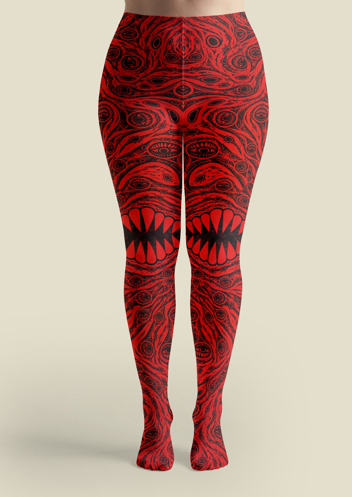 Red Eye Tattoo Tights