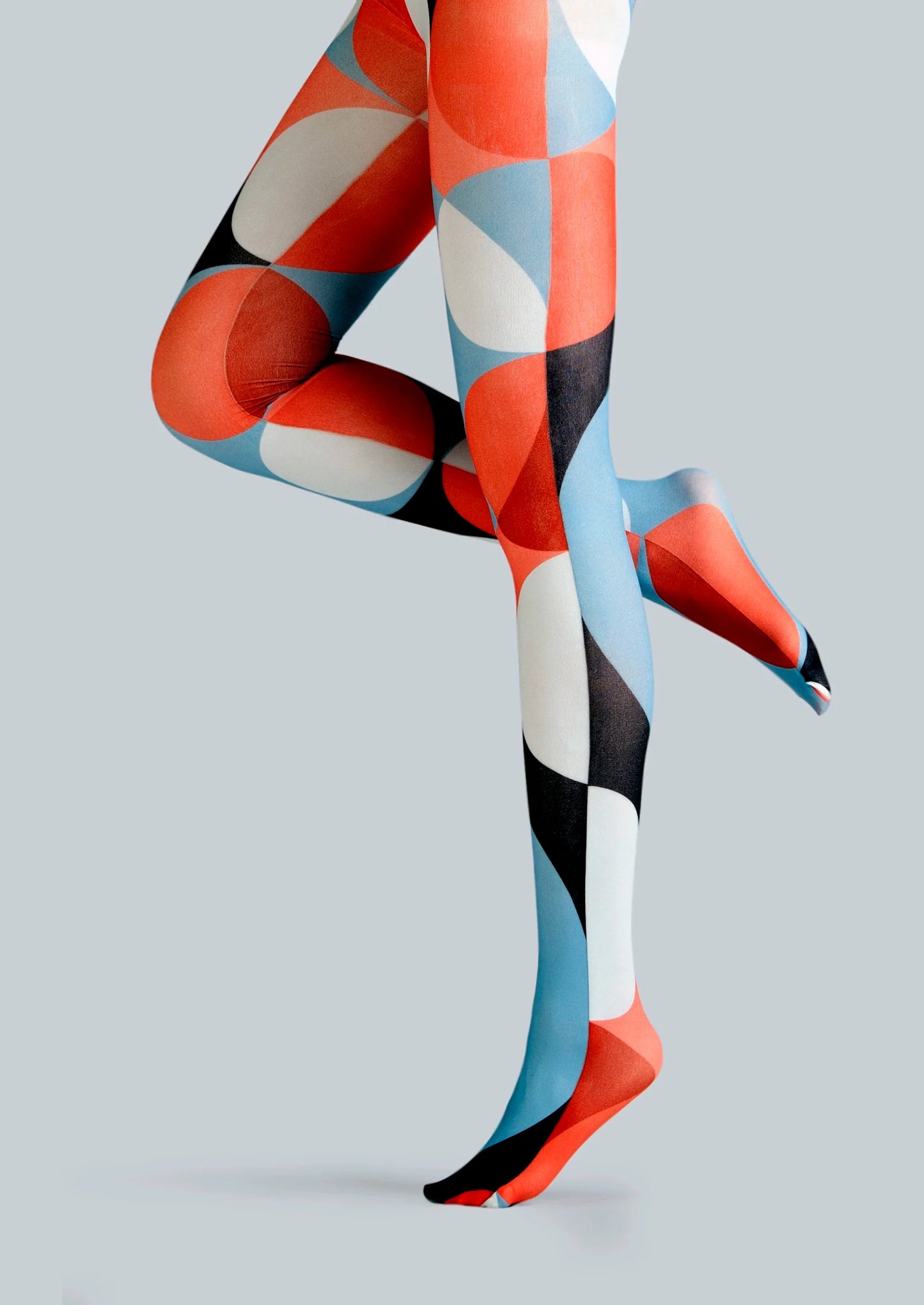 PopArt Print Tights Decorative design Pantyhose/Tights [Polka dot interleaved]