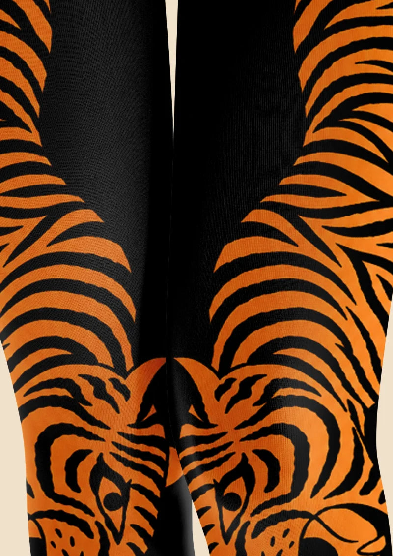 Black Tiger Tights