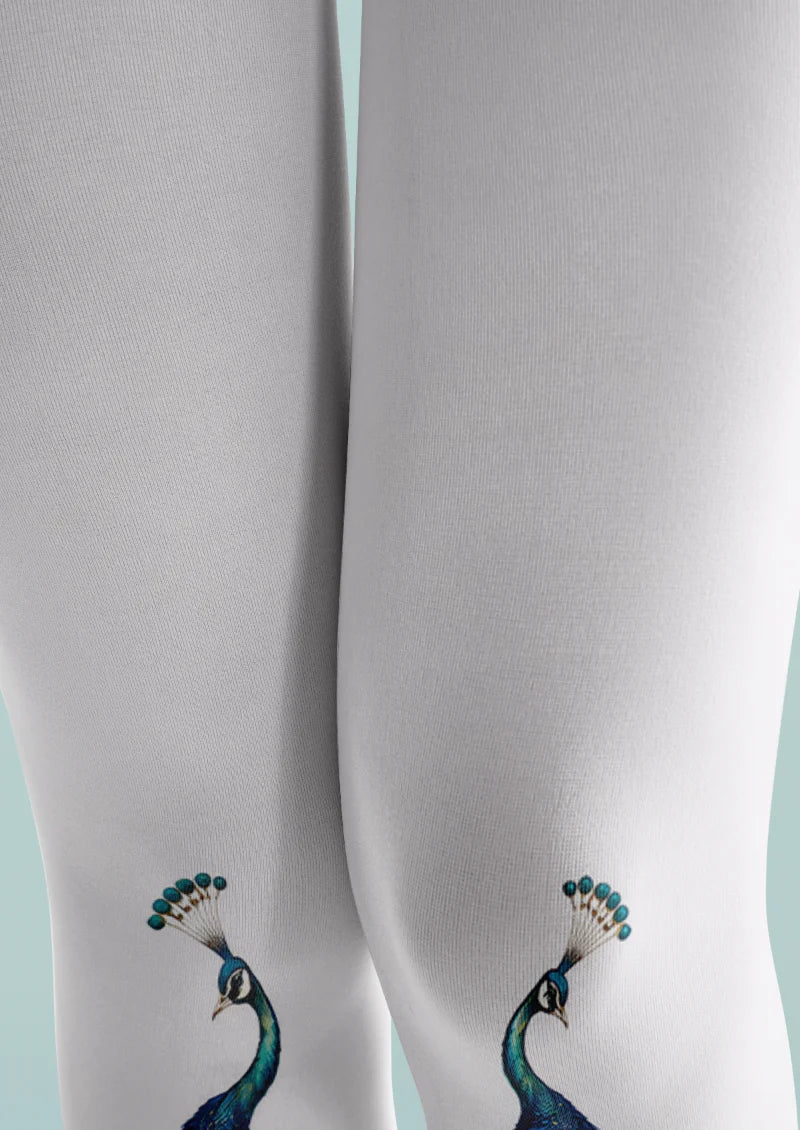 White Peacock Tights