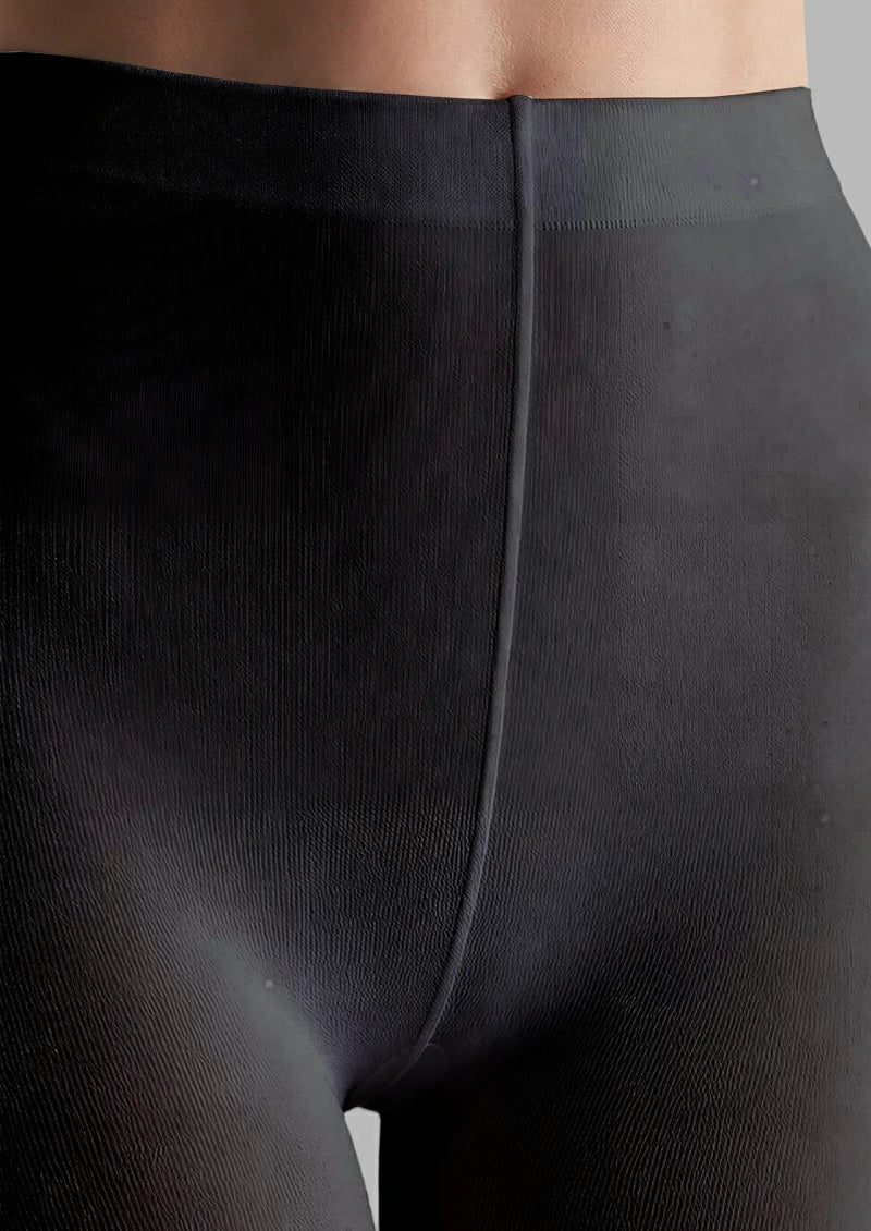 Black Vascular Branch Tights
