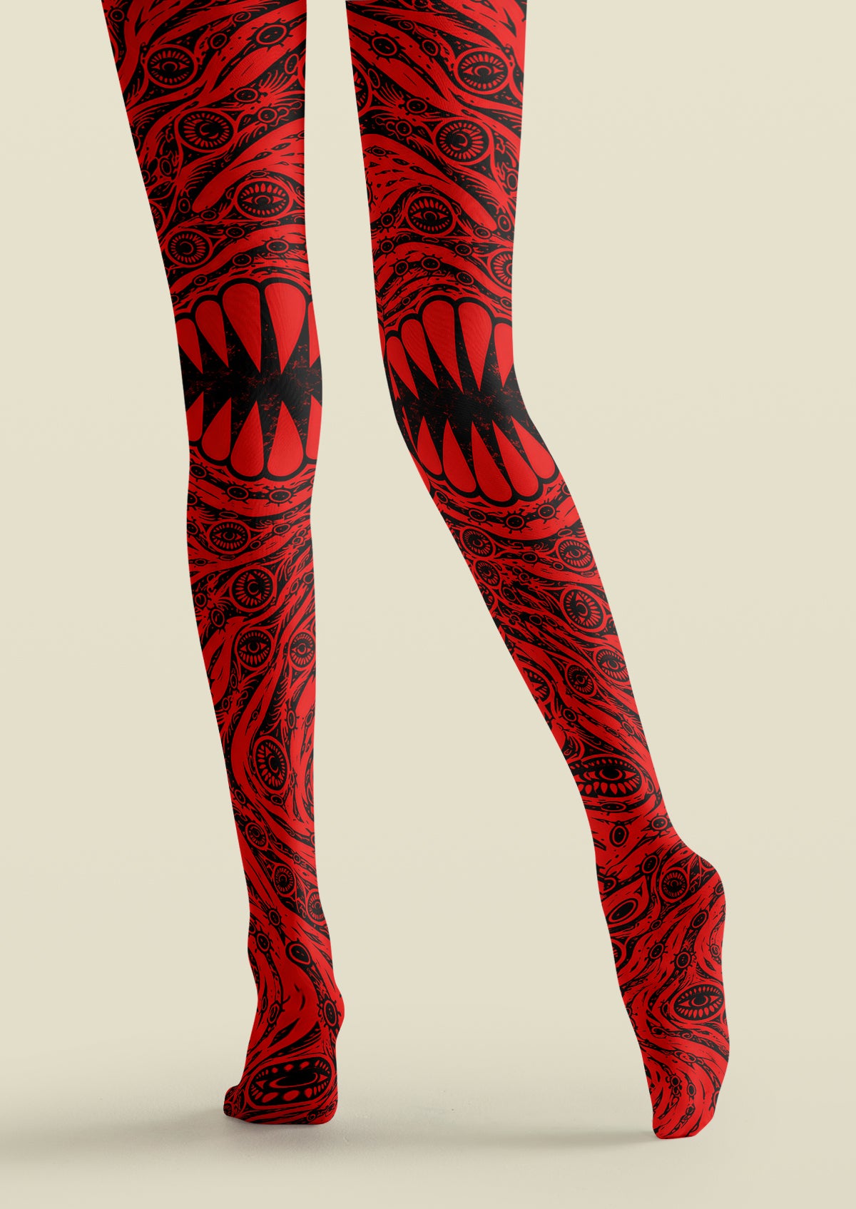 Red Eye Tattoo Tights