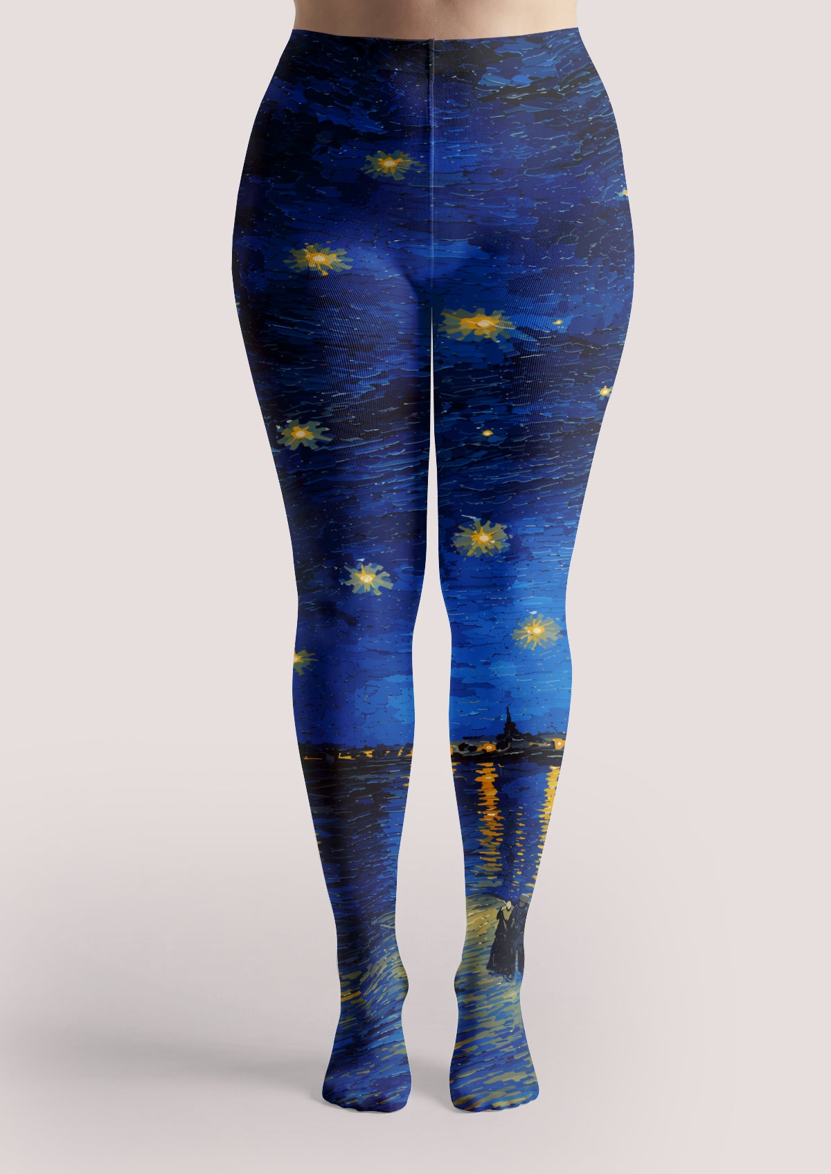 Blue Starry Night Tights