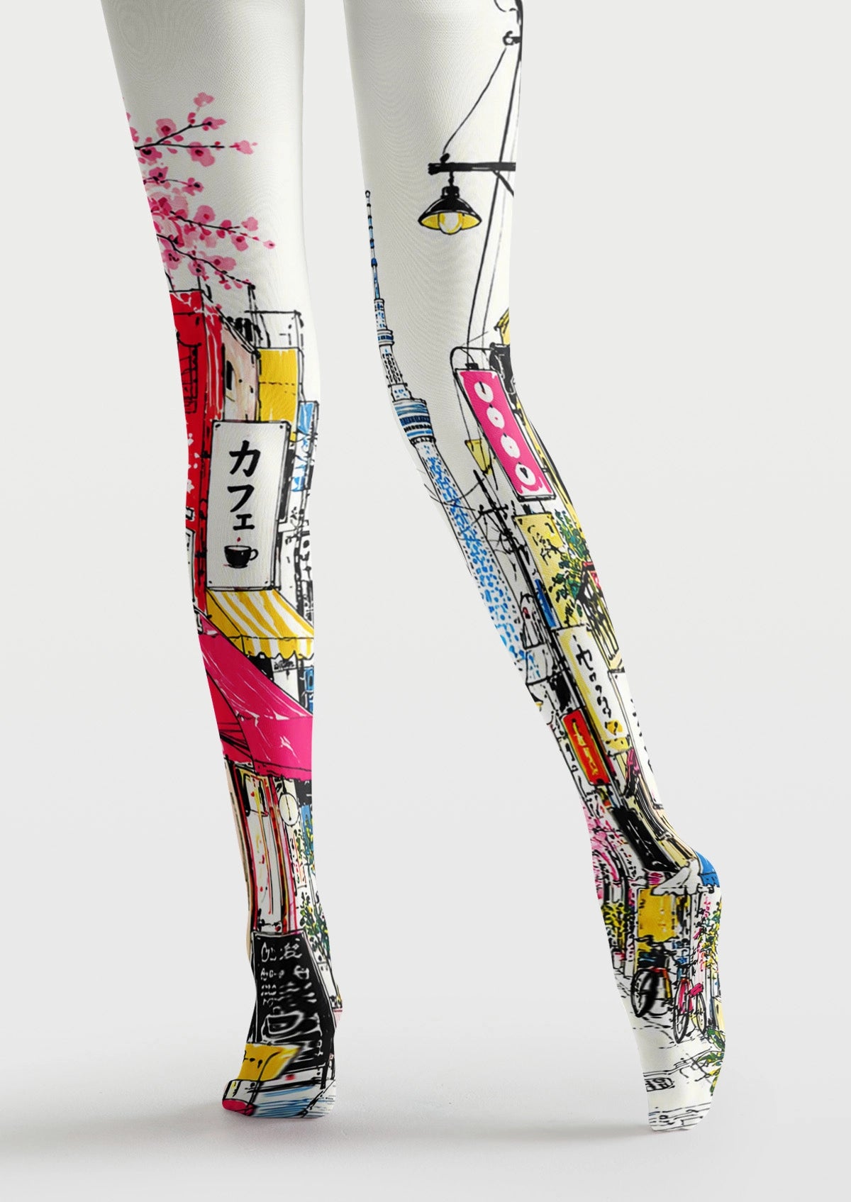 Multicolor Tokyo Streets Tights