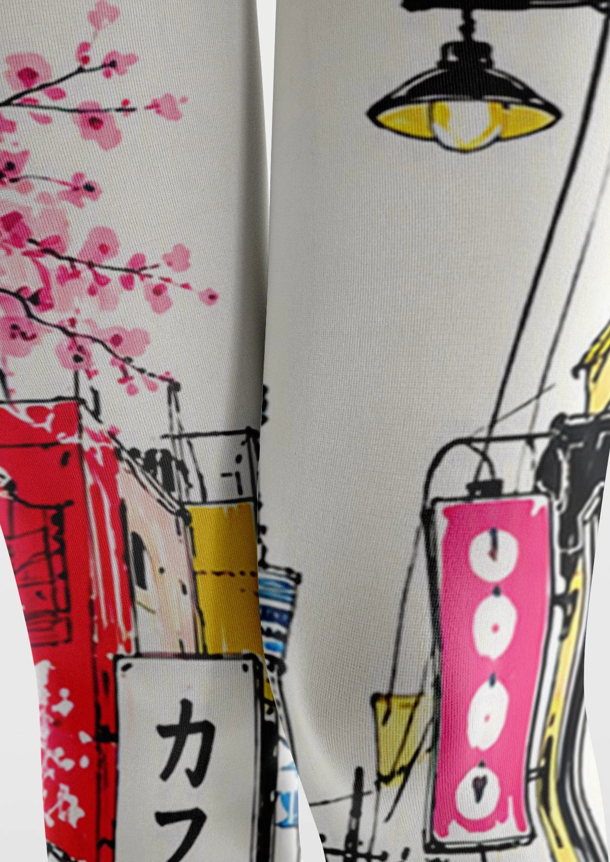 Multicolor Tokyo Streets Tights