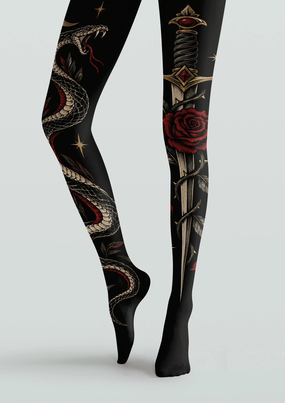 Snake And Sword Tights