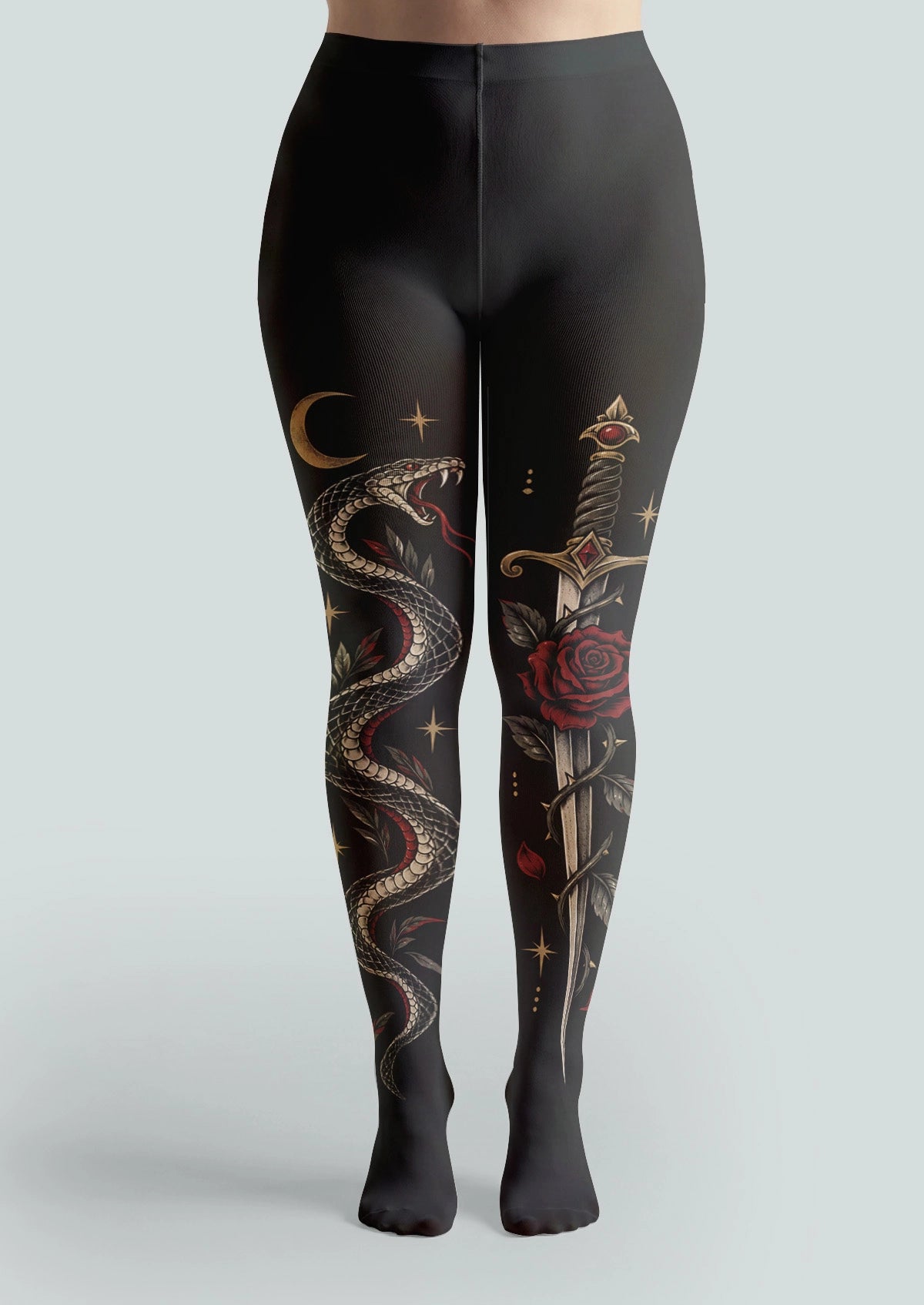Snake And Sword Tights