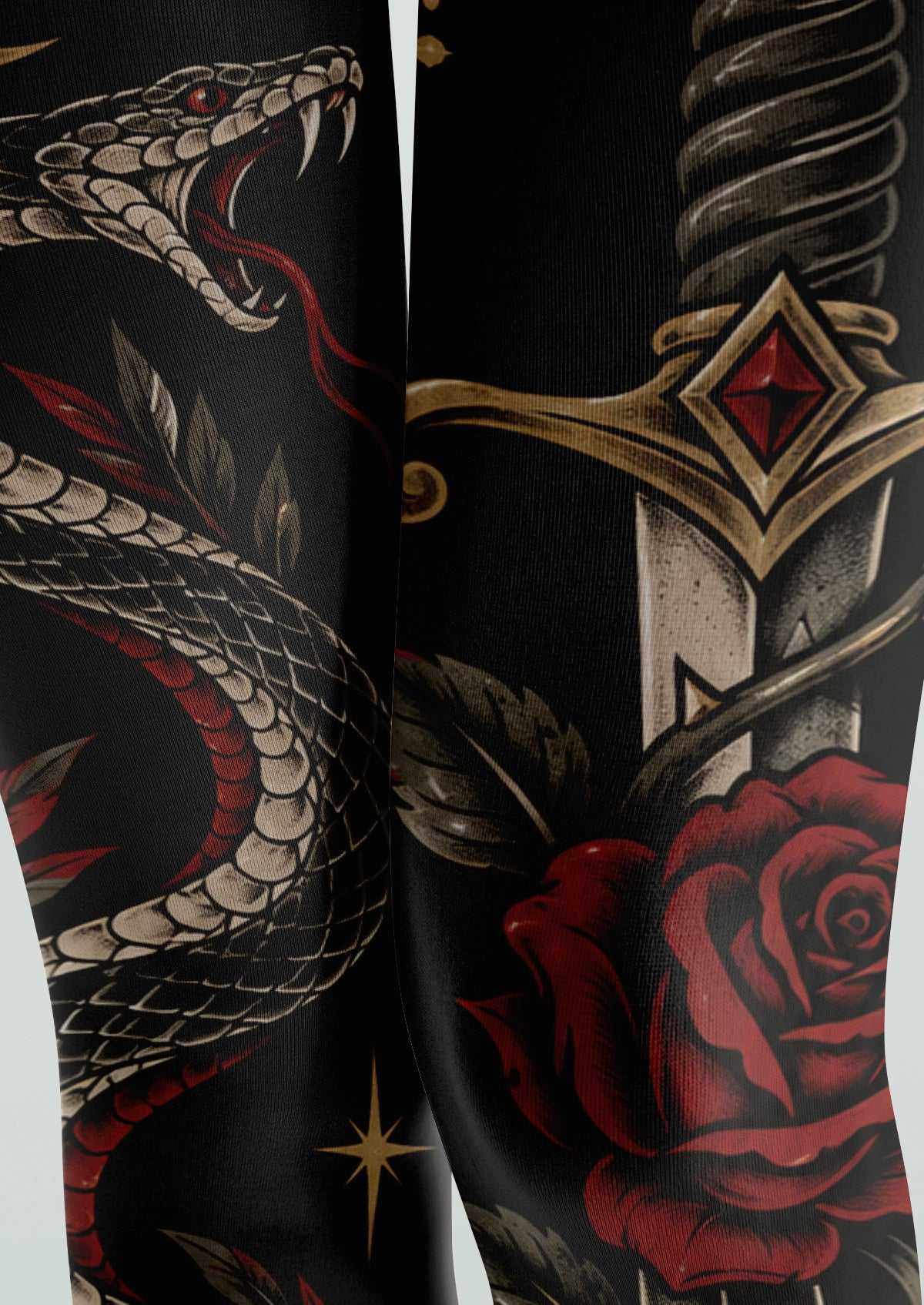 Snake And Sword Tights