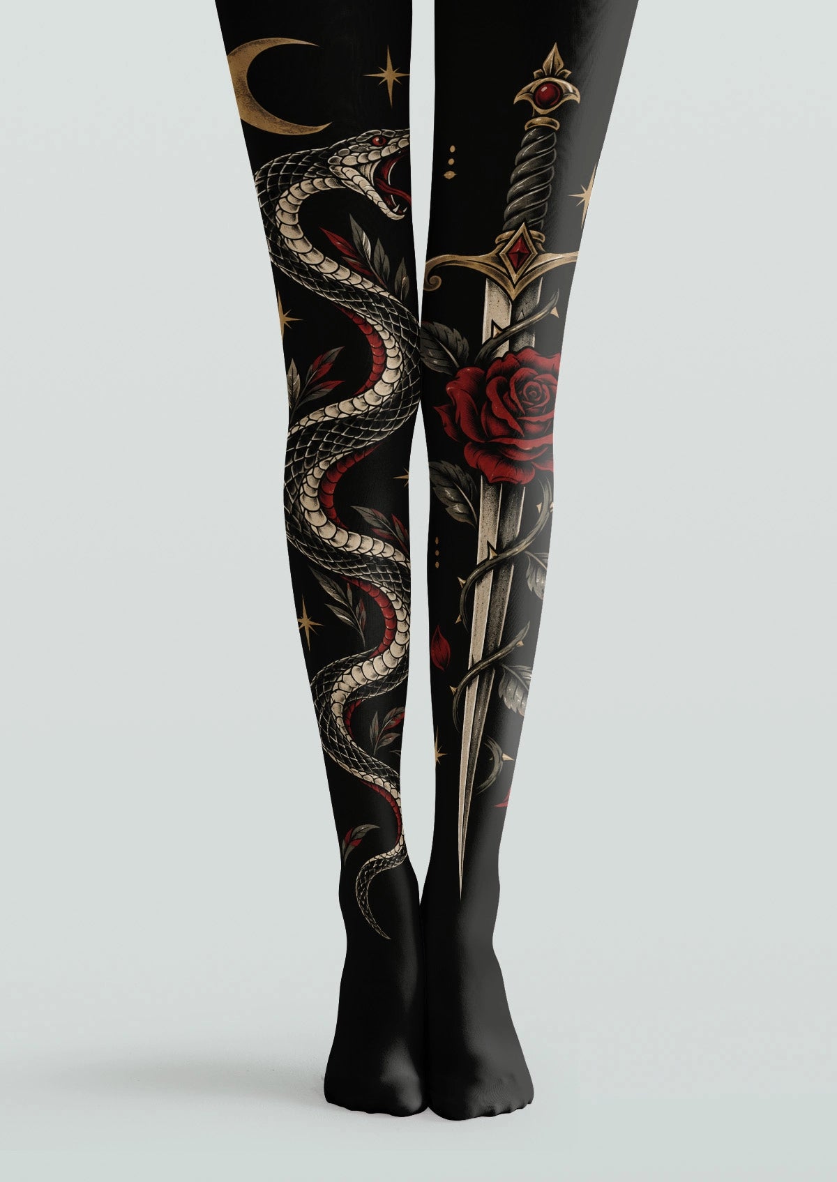 Snake And Sword Tights
