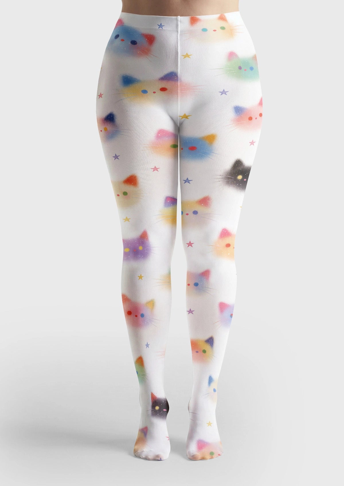 Colorful Kitten Tights