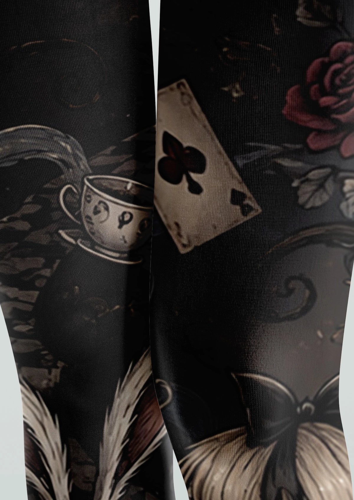 Black Dark Dreamscape Tights