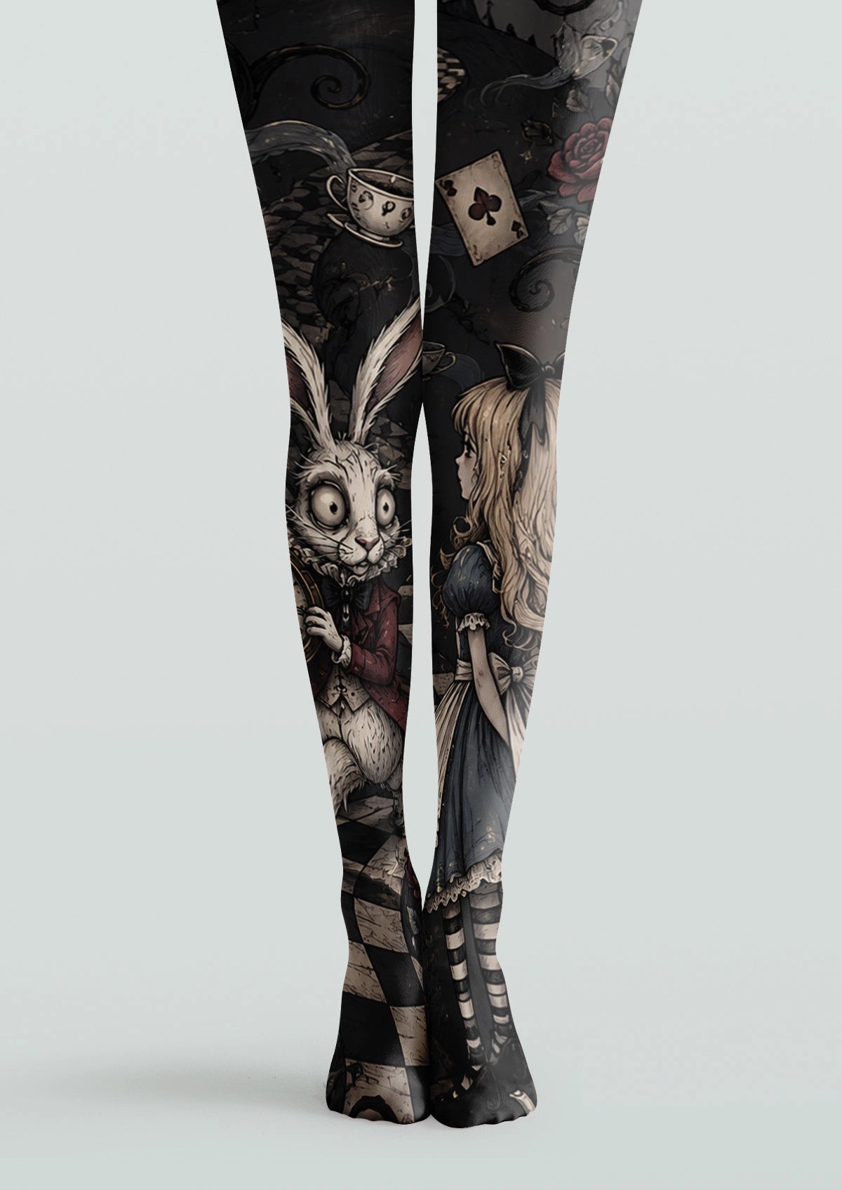 Black Dark Dreamscape Tights